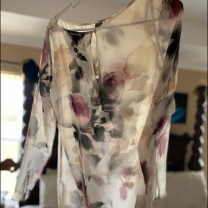 Sheer Blouse/shirt dress
